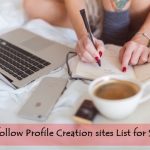 Dofollow Profile Creation sites List for SEO