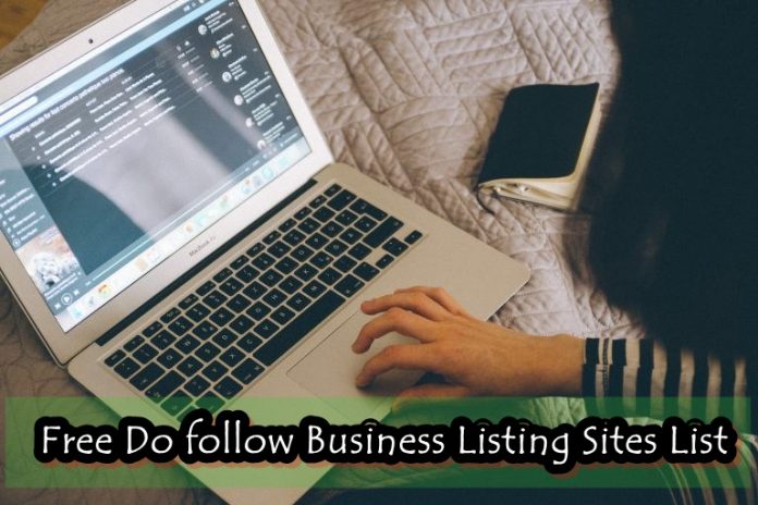 Free Do follow Business Listing Sites List