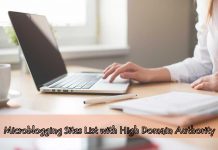 Microblogging Sites List with High Domain Authority