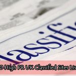 Top 30 High PR UK Classified Sites List 2017