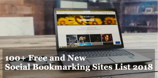 100+ Free and New Social Bookmarking Sites List 2018