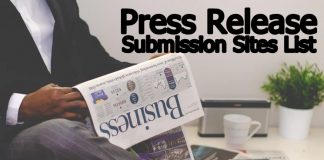 Press Release Submission Sites List