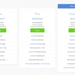 BlueHost WordPress Plans