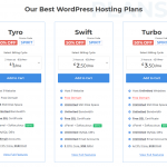 MilesWeb WordPress Hosting UK plans